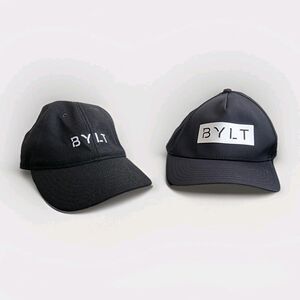 Bundle of 2 BYLT Black Hats – Classic & Performance Styles
